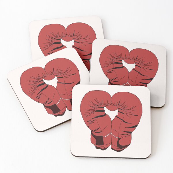 Item preview, Red Boxing Gloves such as Heart - Pair of Boxing Gloves designed and sold by Mrs-PenLine.