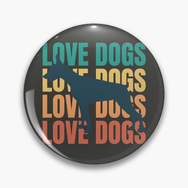 Item preview, Love Dogs Retro Doberman Dog Lover Owner Gift designed and sold by mayamay0.