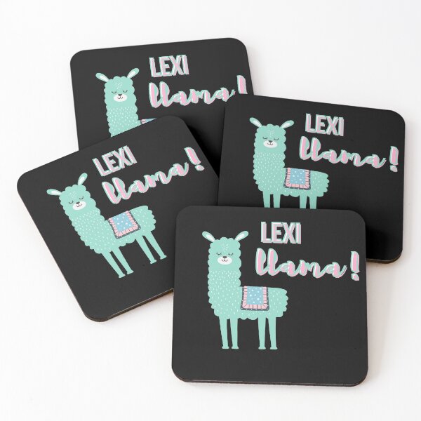 Item preview, Copy of Lexi Llama Tshirt - Hensler Llama Lex Sticker designed and sold by loosequee.