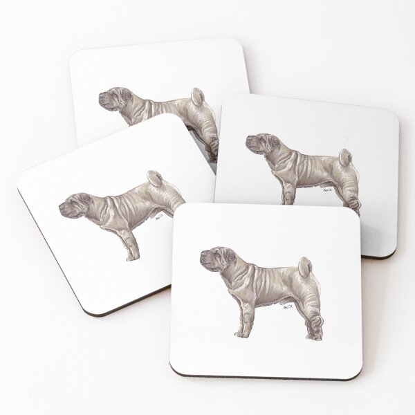Item preview, Chinese Shar Pei - Breed Show Stack Stand designed and sold by Amber Westwood.