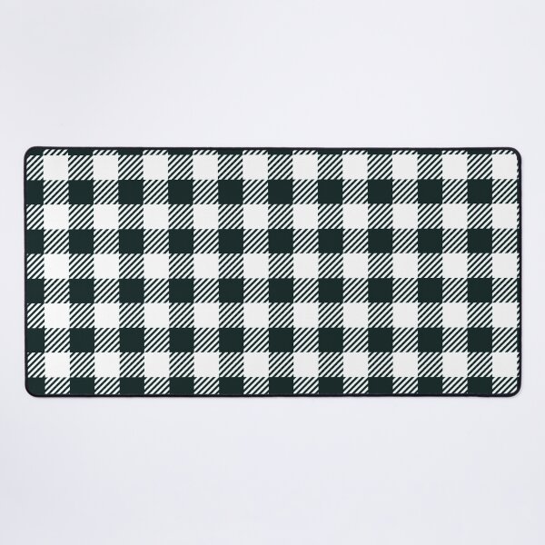 Item preview, Gingham Plaid Black White designed and sold by AlteredAtelier.