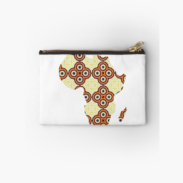 Item preview, African Continent with Ankara Print -  Colorful Patterns. designed and sold by NaniniDesigns.