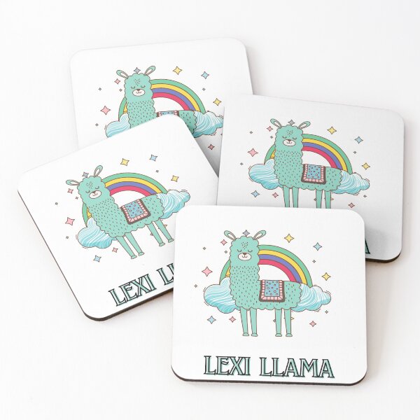 Item preview, Copy of Lexi Llama Tshirt - Hensler Llama Mazax Art Sticker designed and sold by loosequee.