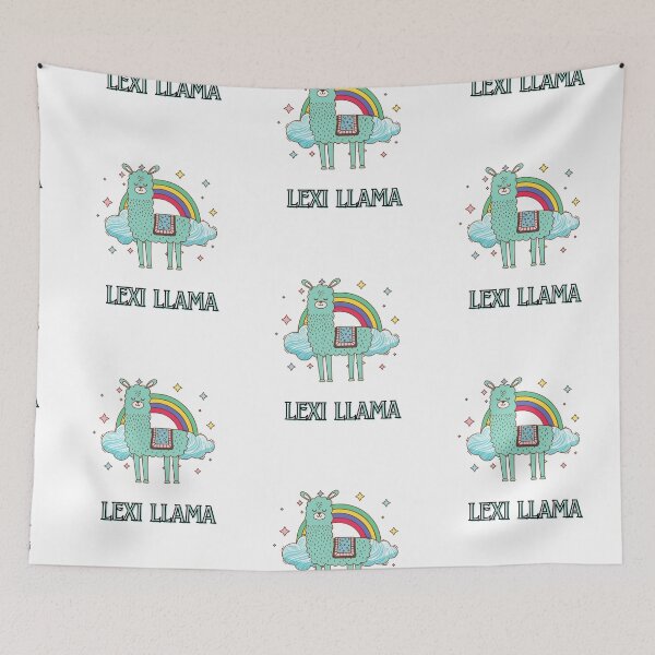 Item preview, Copy of Lexi Llama Tshirt - Hensler Llama Mazax Art Sticker designed and sold by loosequee.