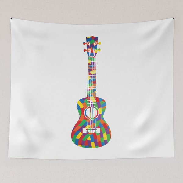 Item preview, Ukulele Colorful Texture designed and sold by nightsworthy.
