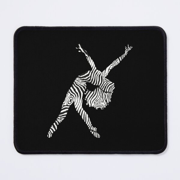 Item preview, LYRICAL BALLET - ZEBRA TEXTURE - BALLERINA SILHOUETTE designed and sold by KoolDsignsDANCE.