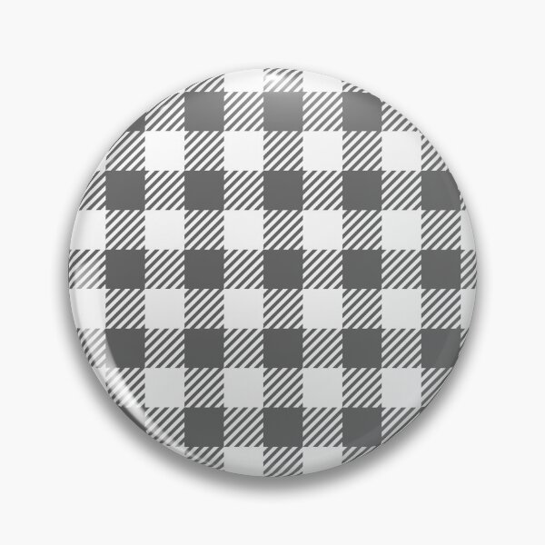 Item preview, Gingham Plaid Gray White designed and sold by AlteredAtelier.