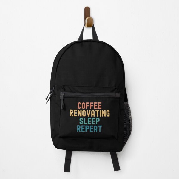 Item preview, Coffee Renovating Sleep Repeat - Funny Renovating & Coffee Gift designed and sold by kindxinn.