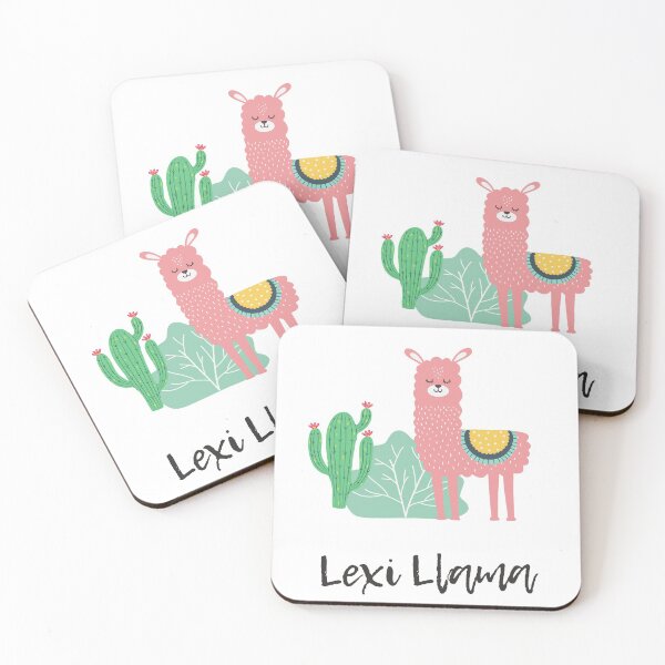Item preview, Lexi Llama Tshirt - Hensler Llama Lex Cactus Sticker designed and sold by loosequee.