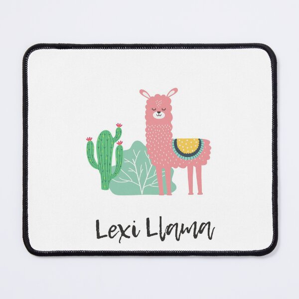 Item preview, Lexi Llama Tshirt - Hensler Llama Lex Cactus Sticker designed and sold by loosequee.