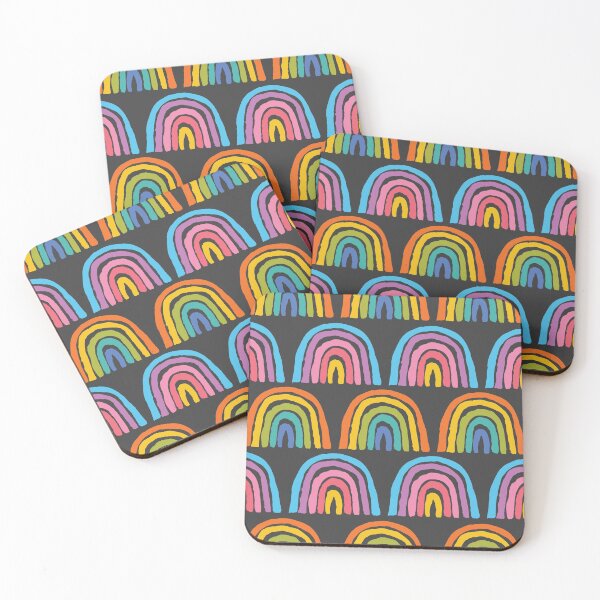 Item preview, AB045-1B Colorful Rainbow Pattern designed and sold by DuckyRubin.