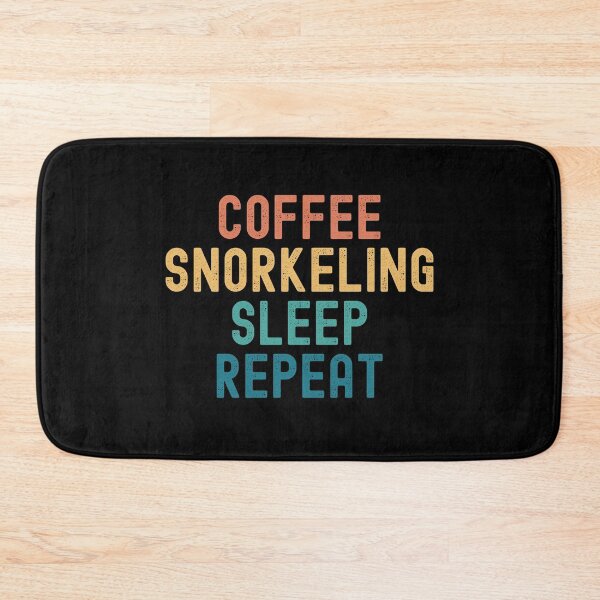 Item preview, Coffee Snorkeling Sleep Repeat - Funny Snorkeling & Coffee Gift designed and sold by kindxinn.