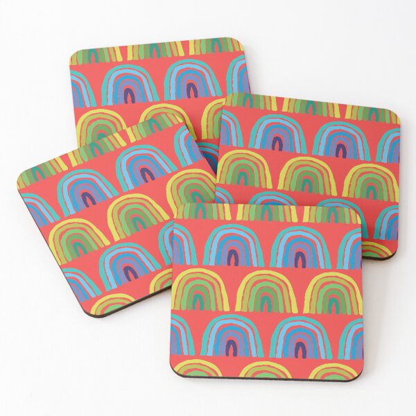 Item preview, AB045-2B Colorful Rainbow Pattern designed and sold by DuckyRubin.