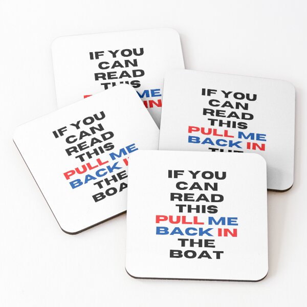 Item preview, If You Can Read This Pull Me Back In The Boat designed and sold by t-shirt studio.