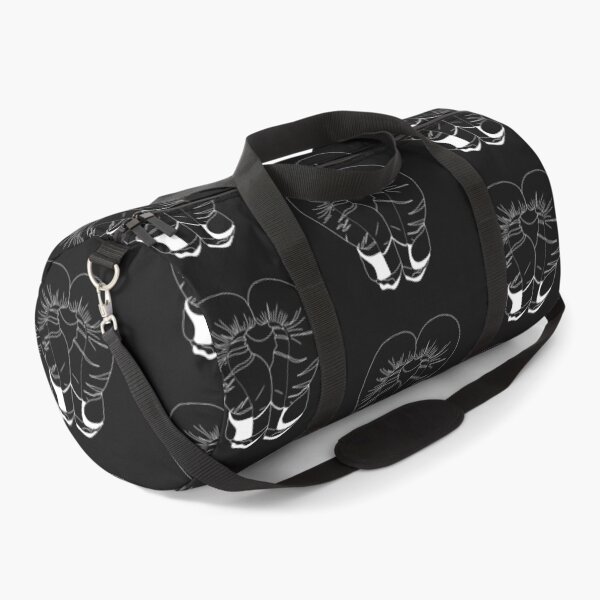 Item preview, White Boxing Gloves Line Art such as Heart - Pair of Boxing Gloves designed and sold by Mrs-PenLine.