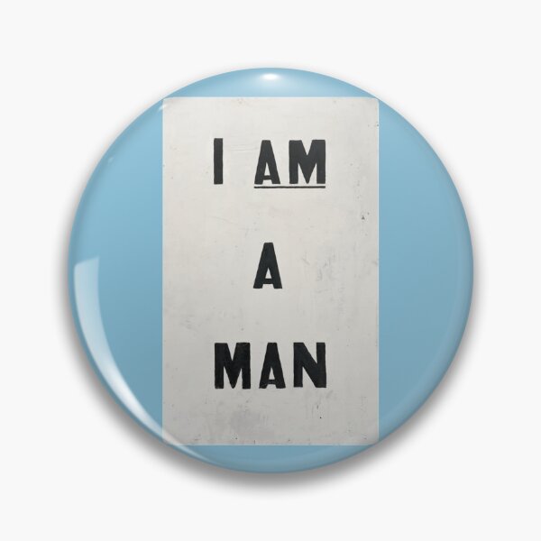 Item preview, I am a Man by Glenn Ligon   designed and sold by AncestryAndMe.
