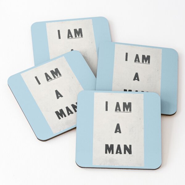 Item preview, I am a Man by Glenn Ligon   designed and sold by AncestryAndMe.
