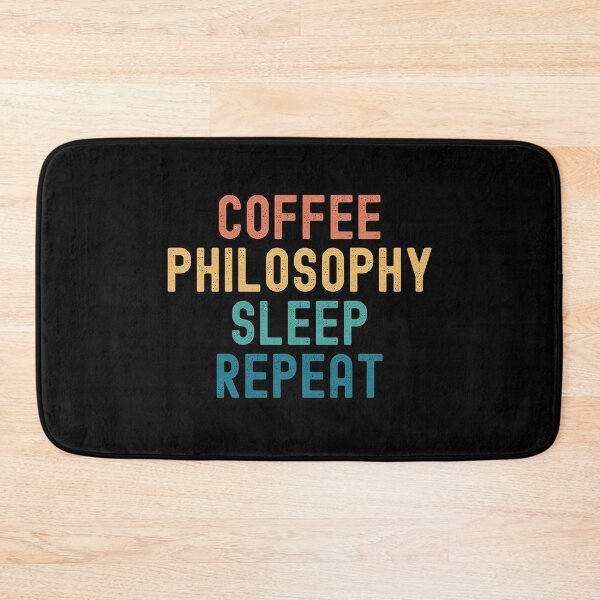 Item preview, Coffee Philosophy Sleep Repeat - Funny Philosophy & Coffee Gift designed and sold by kindxinn.
