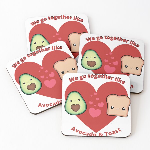 Item preview, Avocado & Toast Valentines Anniversary designed and sold by shyflamingo.