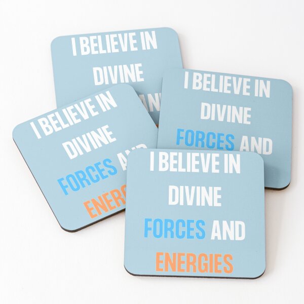 Item preview, I Believe In Divine Forces And Energies Quote Pryor   designed and sold by AncestryAndMe.