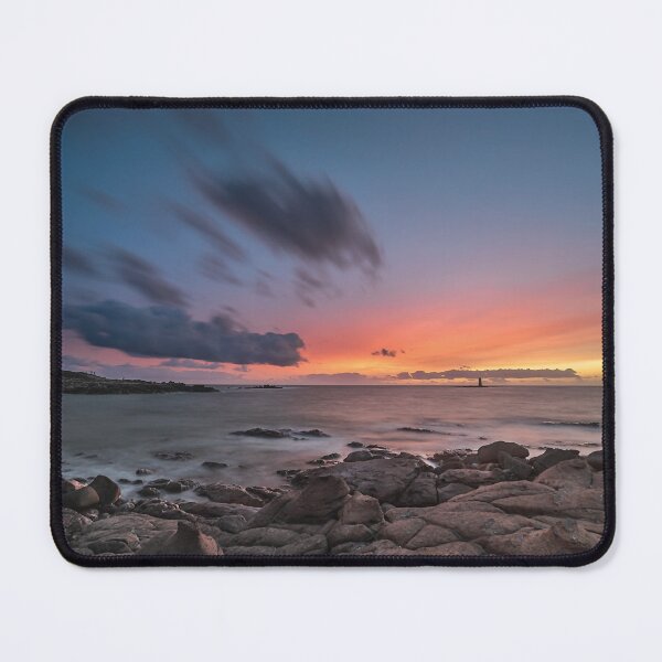 Item preview, Seascape at sunset with Lighthouse designed and sold by Eros Suà.