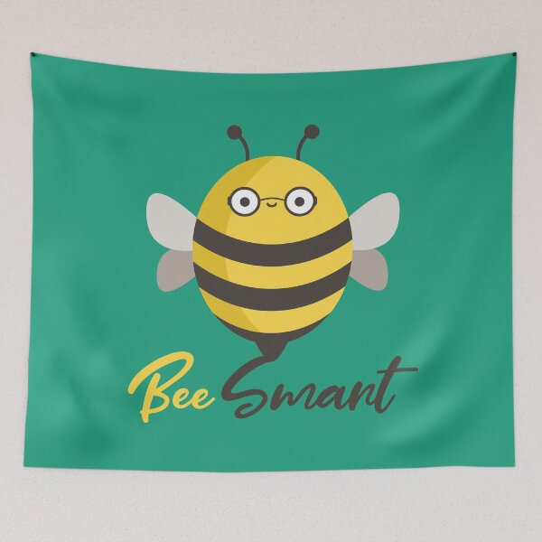 Item preview, bee smart and cute wholesome  designed and sold by Amet Hermawan.