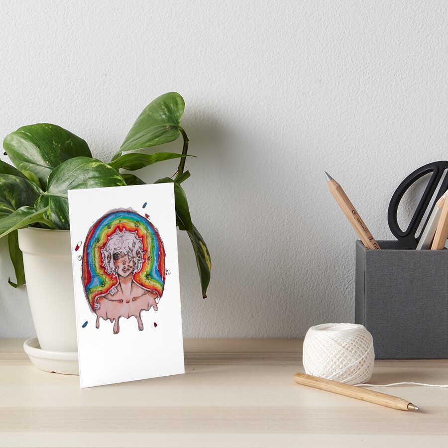 Item preview, Art Board Print designed and sold by RiceAndSoySauce.