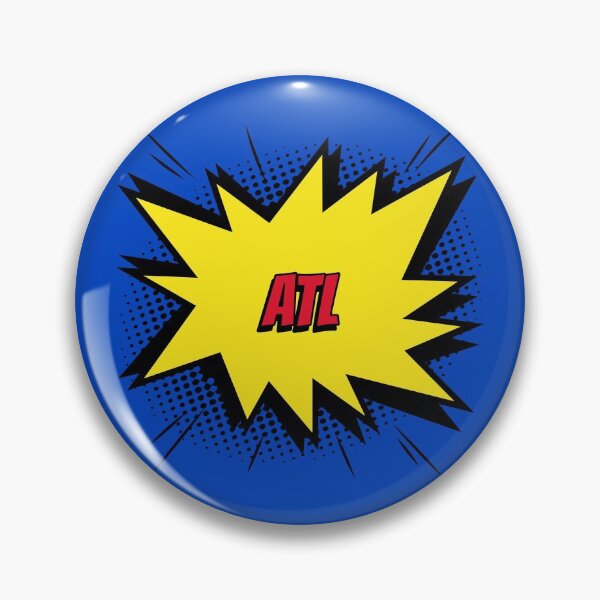 Item preview, ATL Atlanta comic kapow style artwork  designed and sold by CreatedbyJR.