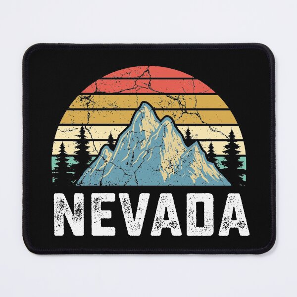 Item preview, Nevada Vintage Mountains Lovers - Hiking Perfect Skiing Gift designed and sold by Fleyshop.