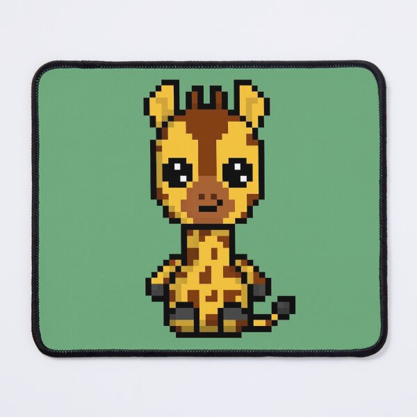 Item preview, Cute Giraffe (Chibi Pixel Animal Character) designed and sold by Pixe11y.