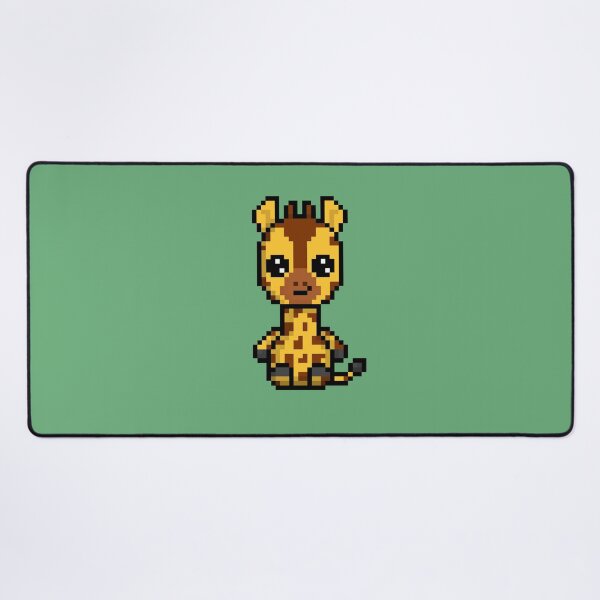 Item preview, Cute Giraffe (Chibi Pixel Animal Character) designed and sold by Pixe11y.