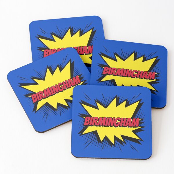 Item preview, Birmingham comic kapow style artwork  designed and sold by CreatedbyJR.
