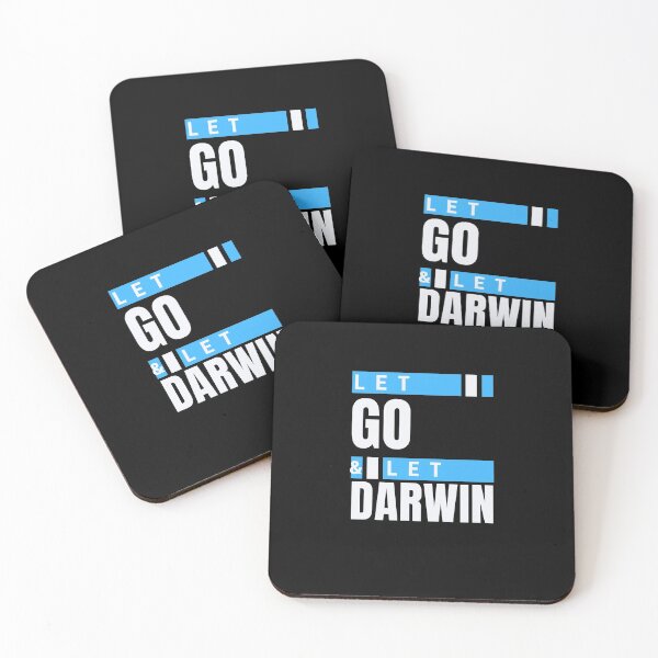 Item preview, let's go darwin blue and black designed and sold by joliartmedia.