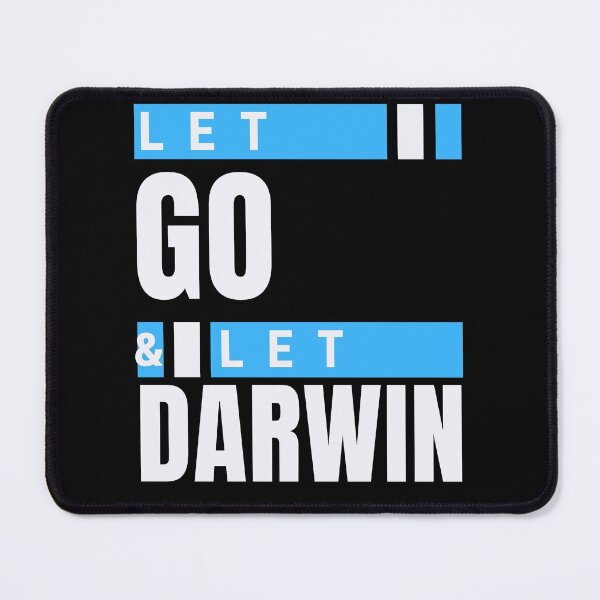 Item preview, let's go darwin blue and black designed and sold by joliartmedia.