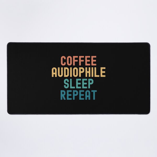 Item preview, Coffee Audiophile Sleep Repeat - Funny Audiophile & Coffee Gift designed and sold by kindxinn.