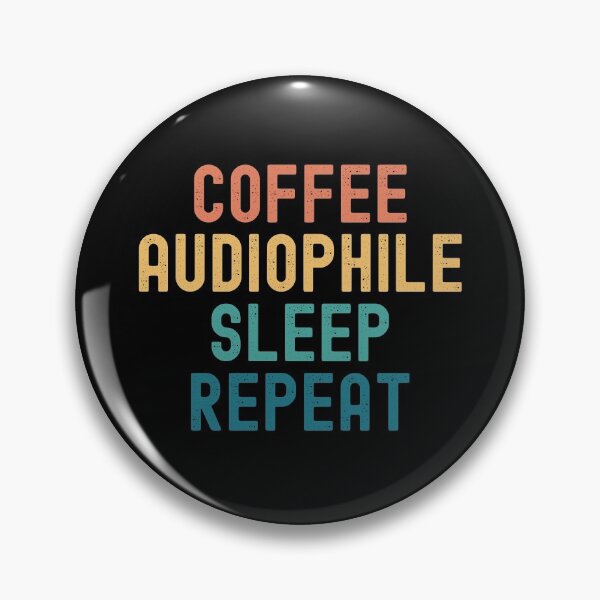 Item preview, Coffee Audiophile Sleep Repeat - Funny Audiophile & Coffee Gift designed and sold by kindxinn.