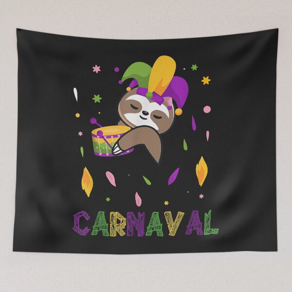 Item preview, Womens Mardi Gras sloth carnaval Party Outfit For kids boys designed and sold by virnmjan.