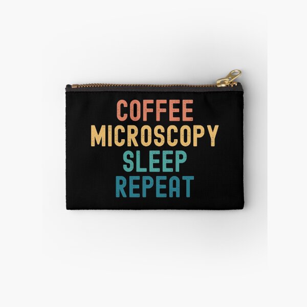 Item preview, Coffee Microscopy Sleep Repeat - Funny Microscopy & Coffee Gift designed and sold by kindxinn.