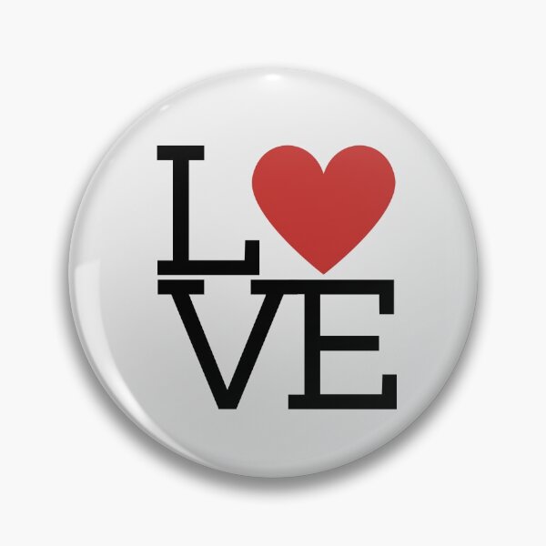 Item preview, Love Square Red Heart   designed and sold by KGoPrintables.