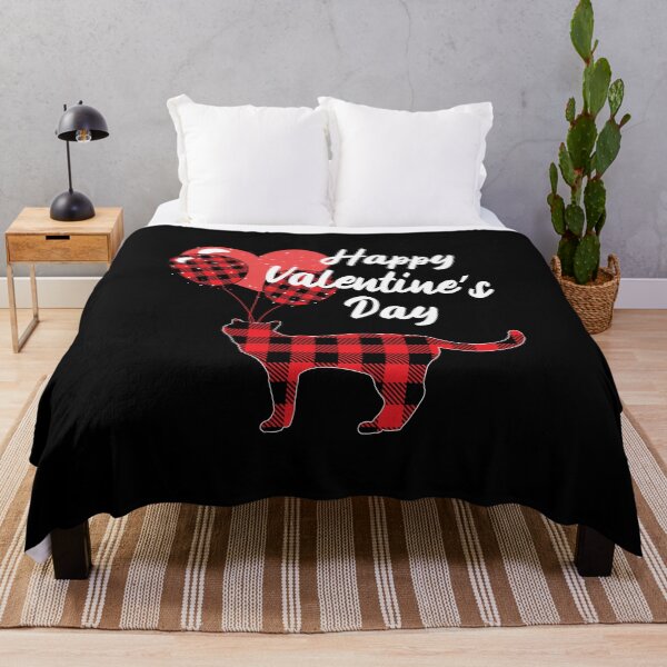 Item preview, Happy Valentines Day Plaid Cat designed and sold by Wheeler-Styl3.