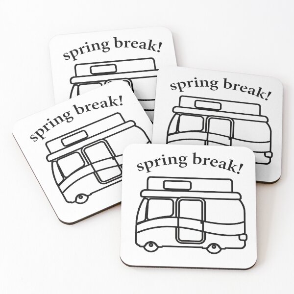 Item preview, Spring Break! Campervan (Dimension 20 Sophomore Year) designed and sold by -Ruby-Grace-.