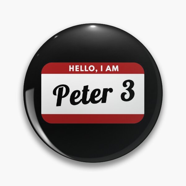 Item preview, Hello, I am Peter 3 designed and sold by GlitchyShaan.