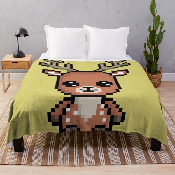 Item preview, Cute Stag (Chibi Pixel Animal Character) designed and sold by Pixe11y.