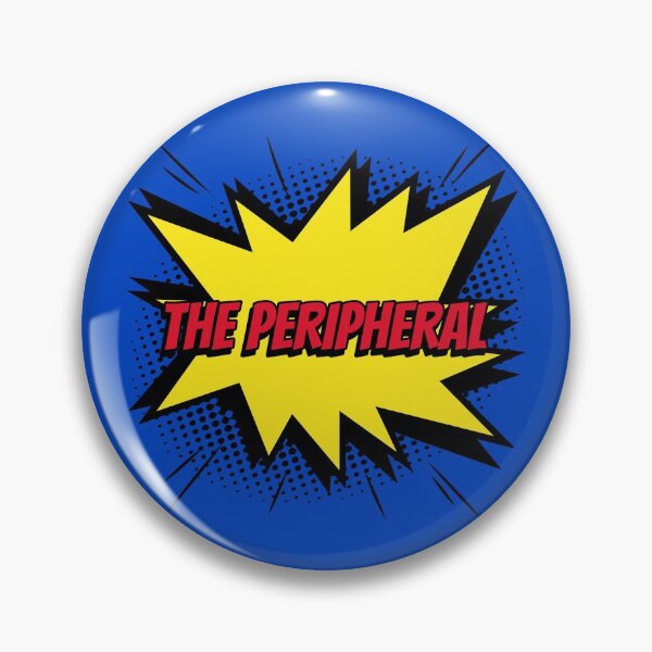Item preview, The Peripheral comic kapow style artwork designed and sold by CreatedbyJR.