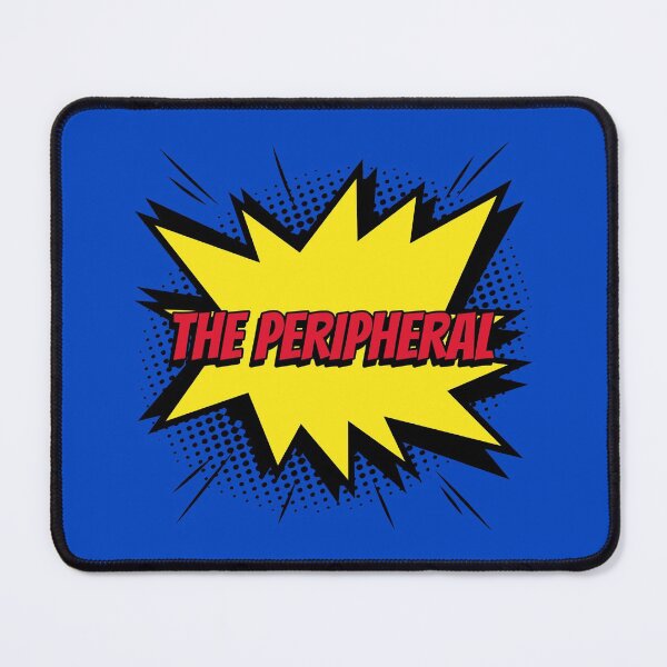 Item preview, The Peripheral comic kapow style artwork designed and sold by CreatedbyJR.