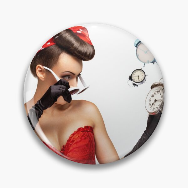 Item preview, Retro woman clock designed and sold by suesla.