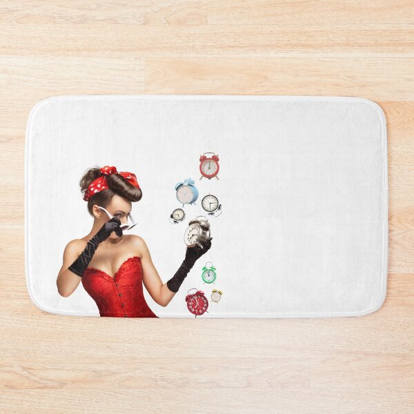 Item preview, Retro woman clock designed and sold by suesla.