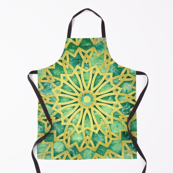 Item preview, Emerald Green Geometric Abstract designed and sold by Pretty-Bird.