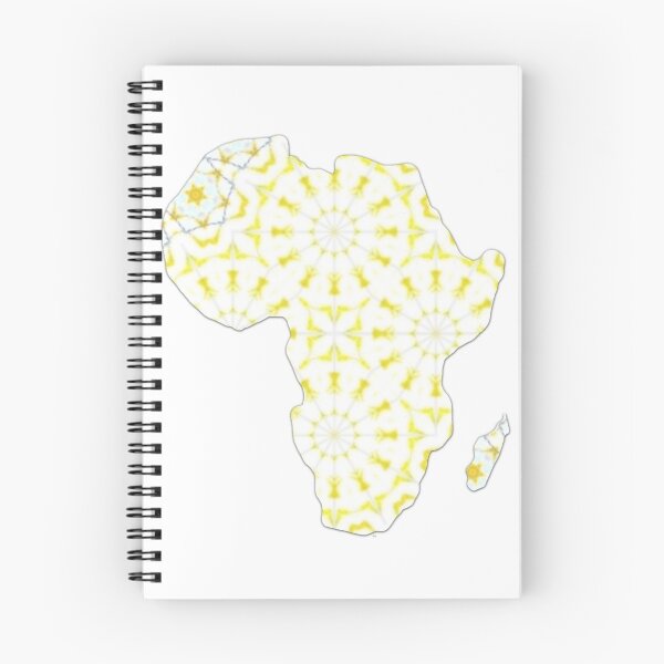 Item preview, African Continent with Ankara Print -  Colorful Patterns. designed and sold by NaniniDesigns.