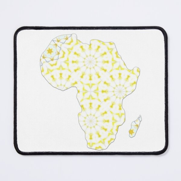 Item preview, African Continent with Ankara Print -  Colorful Patterns. designed and sold by NaniniDesigns.